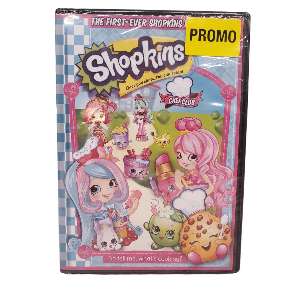 Shopkins DVD Chef Club First Ever Shopkins DVD Childrens DVDS Movies SEALED NEW